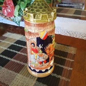 German beer stein mug